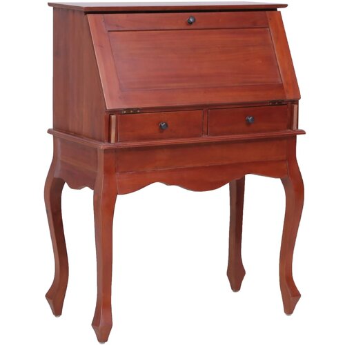 Maison Chic Pisalna miza - pisarniška miza - Računalniška miza rjava 78x42x103 cm trden mahagonij, (21785548) Cene