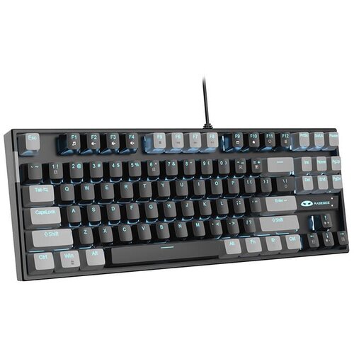  MageGee MK-STAR mehanička gaming tipkovnica, crveni prekidači, crna sa sivom, UK layout Cijene