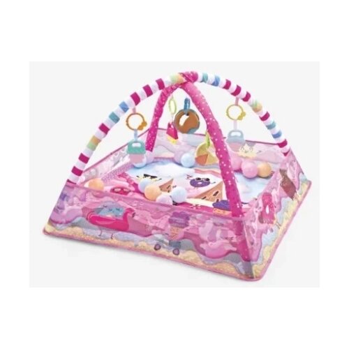  Podloga za igru sa 18 loptica Pink Sky KKB10406 Slike