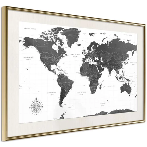  Poster - The World in Black and White 30x20