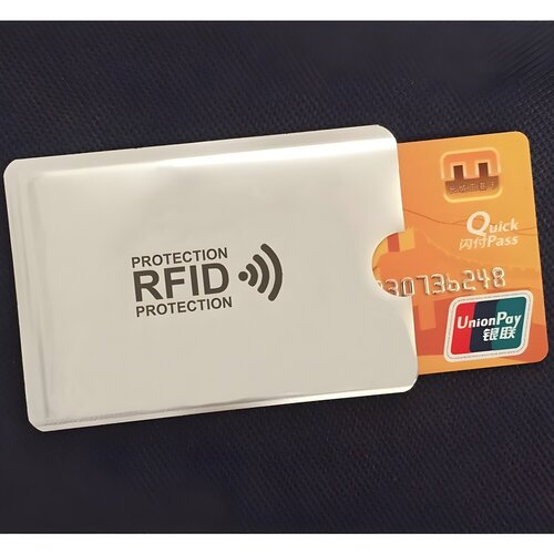 IZMAEL Za&scaron;titna torbica za RFID karticu - Srebro Cijene