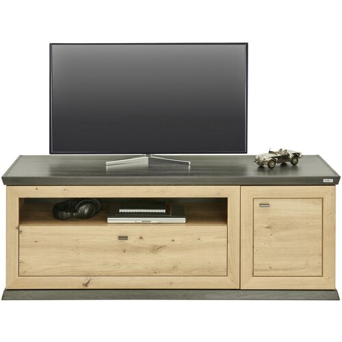 Hom`in TV-ELEMENT barve hrasta, temno siva Slike