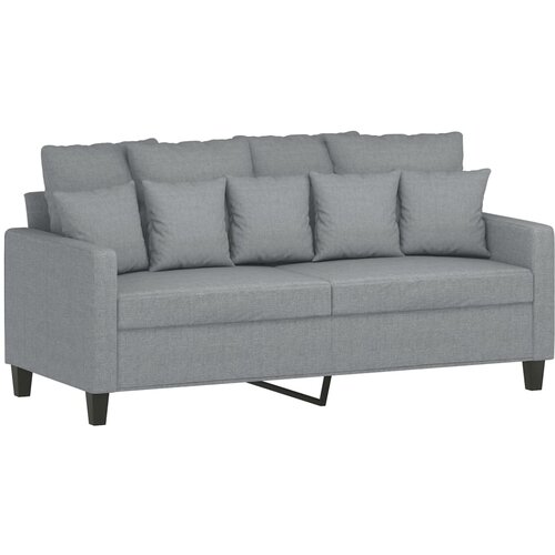 Maison Chic Dvosed kavč - Sofa - Kanape svetlo siv 140 cm blago, (21727086) Cene