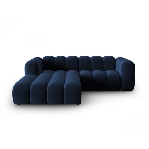 Micadoni Home Temno modra kotna sedežna garnitura (levi kot) Lupine &amp;ndash; Slike