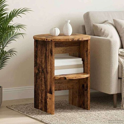  Pomoćni ormarić 2 pcs Staro drvo &Oslash;40 x 50 cm Cijene