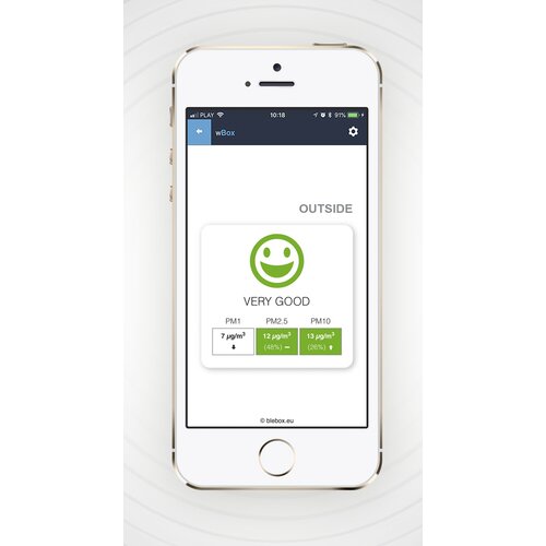 BLEBOX airSensor - senzor kakovosti zraka Slike