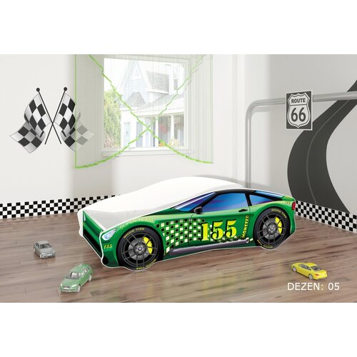 ACMA KREVET ZA DECU AUTOMOBIL 180X80 CM 05 Slike