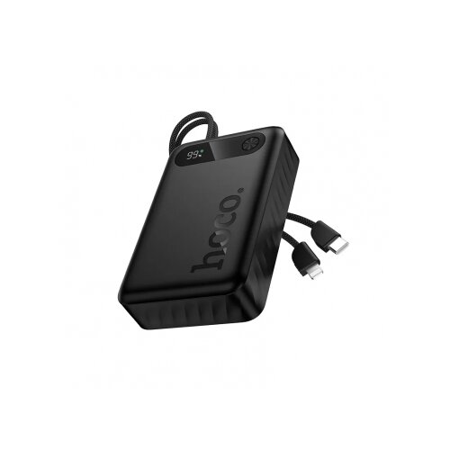 hoco. J171A Powerbank 20.000 mAh 22,5W z USB-C in Lightning kablom &ndash; črn Cene