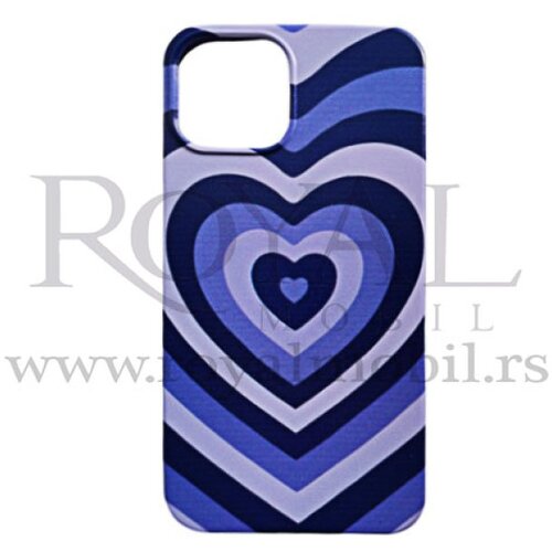  futrola soft print heart za samsung S21 plus / S30 plus tamno ljubicasta Slike