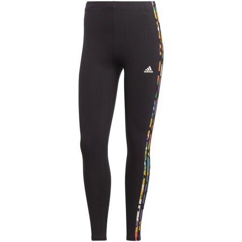 Adidas Sportske hlače žad / neonsko narančasta / crna / bijela Slike
