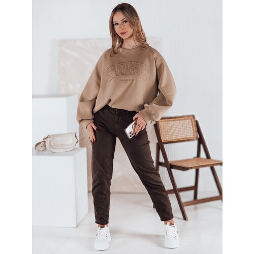 DStreet Bluza damska one size COSYONE kawowa Slike