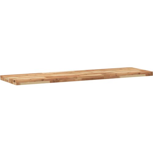  Plutajuće police 4kom s uljnim premazom 140x40x4cm drvo bagrema Slike