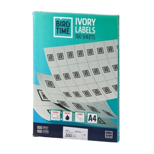  Ivory 100 etiketa a4 - odaberite dimenziju ( 490023 ) Slike