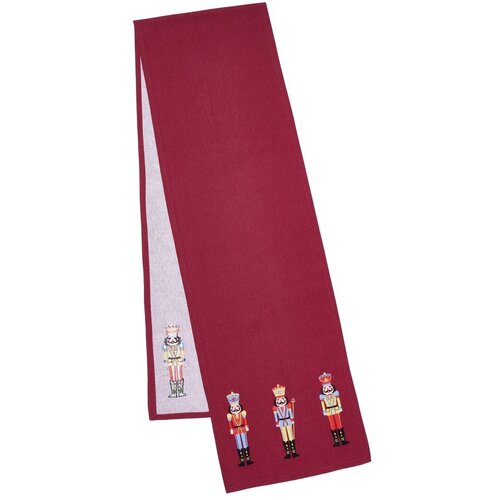 Catherine Lansfield Pamučan nadstolnjak s božićnim motivom 220x32 cm Christmas Nutcracker &amp;ndash; Slike