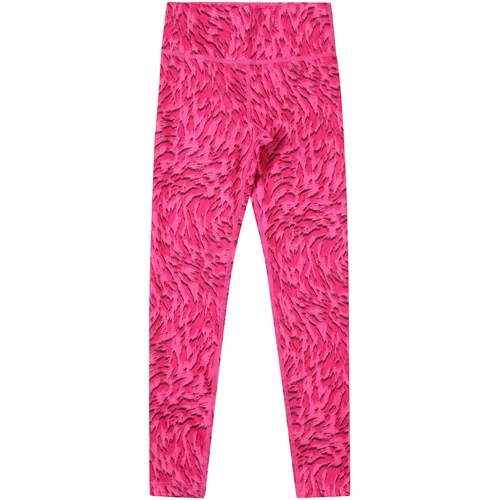 Nike Sportske hlače 'ONE' magenta / tamno roza / crna