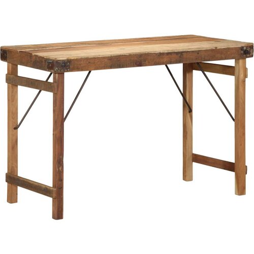  Blagovaonski stol 110x55x76 cm od masivnog obnovljenog drva Slike