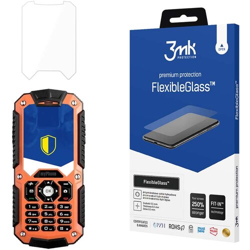 3mk MYPHONE HAMMER FLEXIBLEGLASS OVITEK IZ KALJENEGA STEKLA ZA TELEFON, (21979411) Cene