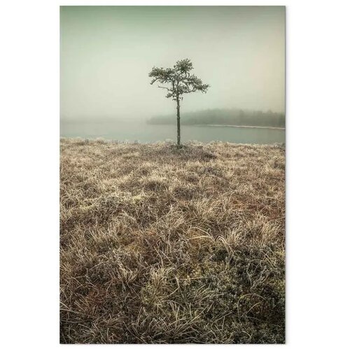  Slika - At the Lake Shore (1 Part) Vertical 40x60 Na talijanskom platnu Slike