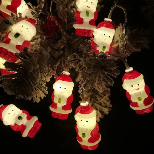  led svetleći niz &amp;quot;deda mrazevi&amp;quot; 1.65m ML-C1013 Slike