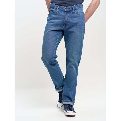Big Star Muške pantalone 110219 Light Jeans-114 plava | bela Cene