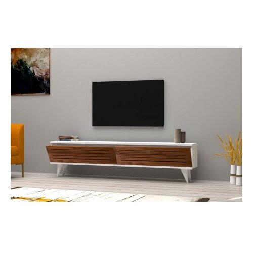 Hanah home Hannah Home Hill TV polica, smeđe-bijela Cijene