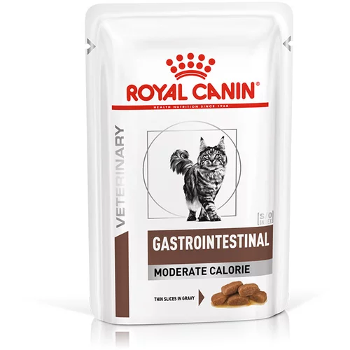 Royal_Canin Veterinary Diet Feline Gastro Intestinal Moderate Calorie u umaku - 24 x 85 g