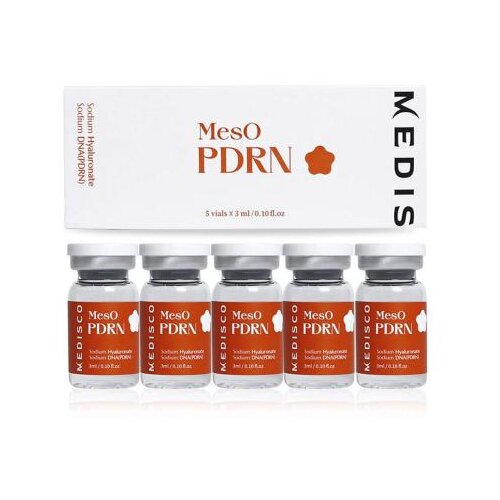 Medisco MesO PDRN For Micro-Needling Mesotherapy System serum za obraz za vse tipe kože 5x3 ml unisex Slike