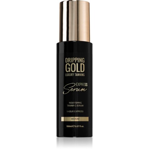 Dripping Gold Express Tanning Serum sredstvo za samotamnjenje za tijelo nijansa Medium 150 ml Slike