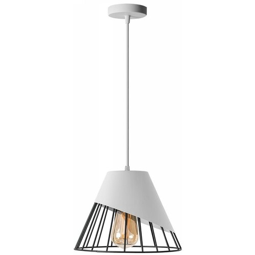 Toolight svjetiljka stropno viseće sjenilo metalno bijelo APP228-1CP Slike