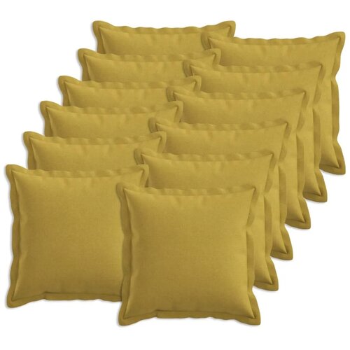  Jastuk s jastukom HOUTEN 12 kom. Svijetlo zelena Umjetni lan - Svijetlo zelena 45 x 45 cm 12 Cijene