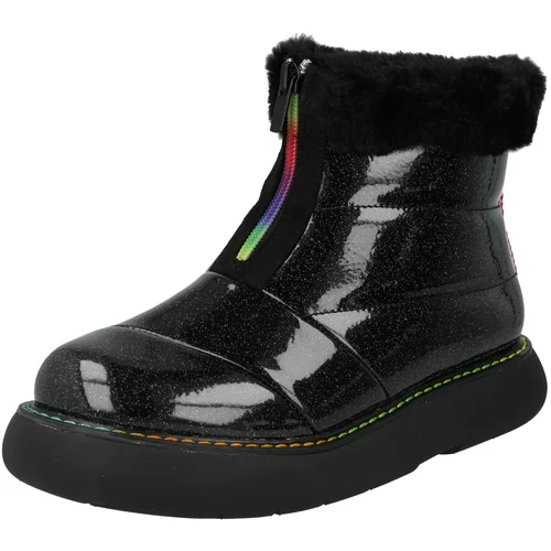 Toms Škornji za v sneg neonsko zelena / lila / rdeča / črna