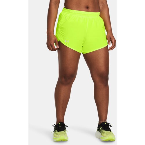 Under Armour Zelené dámské sportovní kraťasy UA Fly By 3'' Shorts-GRN Cijene