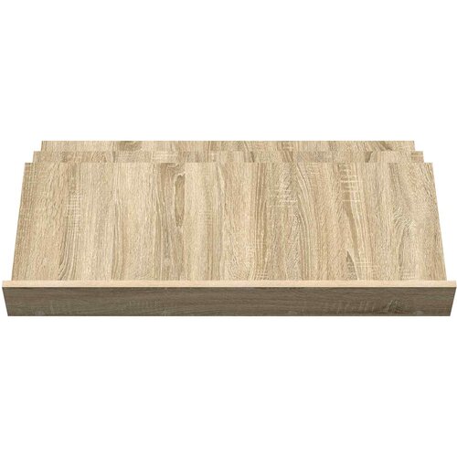  Polica za časopise s policom Sonoma hrast 90 x 53 x 28,5 cm Slike