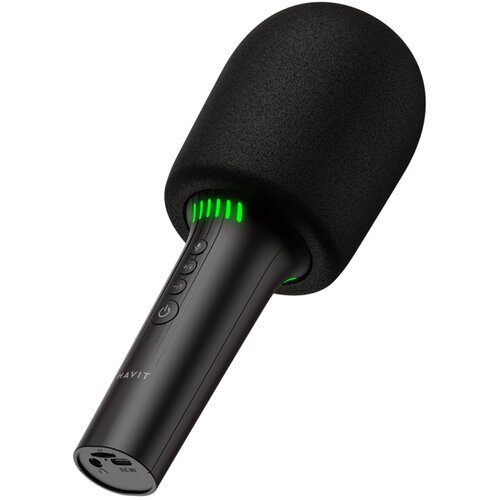Havit Prijenosni karaoke mikrofon (SK851BT) Bluetooth V5.0 TF AUX 6h 1200mAh - Crni Slike