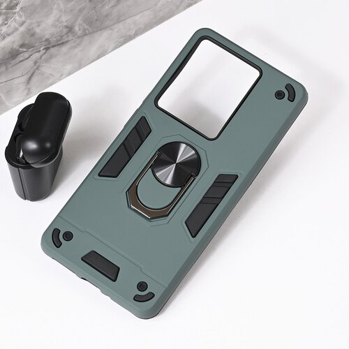 Xiaomi maska za redmi note 14s hard ring tamno zelena Slike