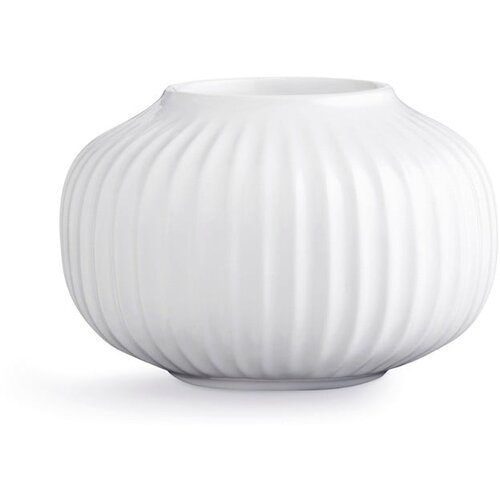 Kähler Design Bel porcelanast svečnik za čajno svečko Hammershoi, ⌀ 10 cm Cene