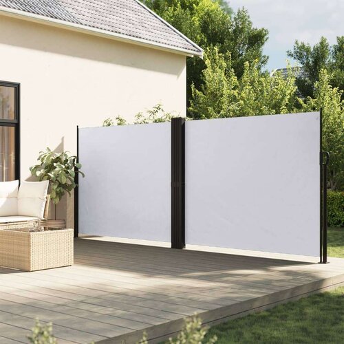  Uvlačiva bočna tenda bijela 160 x 600 cm Slike