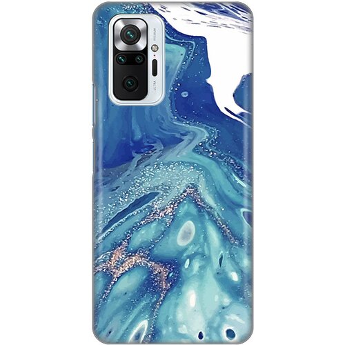  Maska za telefon Silikonska Print za Xiaomi Redmi Note 10 Pro/10 Pro Max Blue Marble Cene