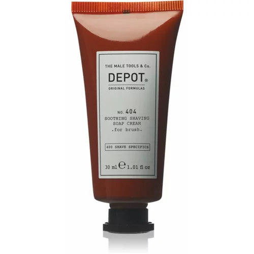 Depot No. 404 Soothing Shaving Soap Cream pomirjujoča krema za britje 30 ml