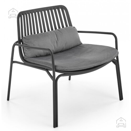 Xtra furniture Fotelj Melby - siv, (20965899) Slike