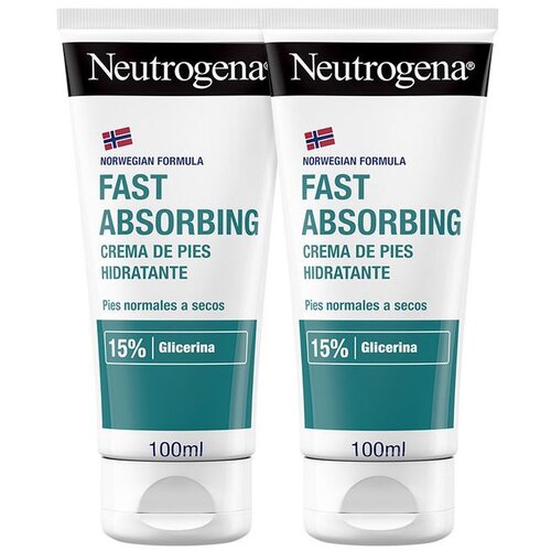 Neutrogena Norve&scaron;ka Formula Krema za Stopala Brze Apsorpcije Set 2 x 100 ml Cijene