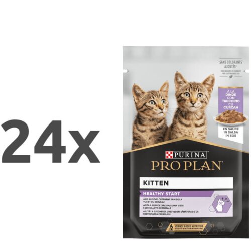 Purina Pro Plan Junior vrečka - puran - 85 g 24 x 85 g Slike
