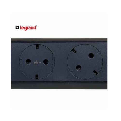 LG 694528 PRODUZNI BLOK 3X2P+E 1.5M (CRNA/T.SIVA) Cene