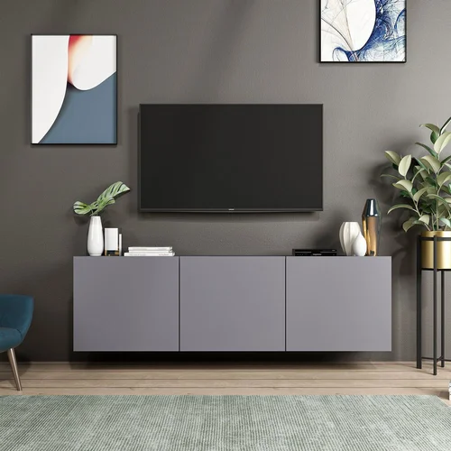HANNAH HOME Stalak za televizor, White - Anthracite