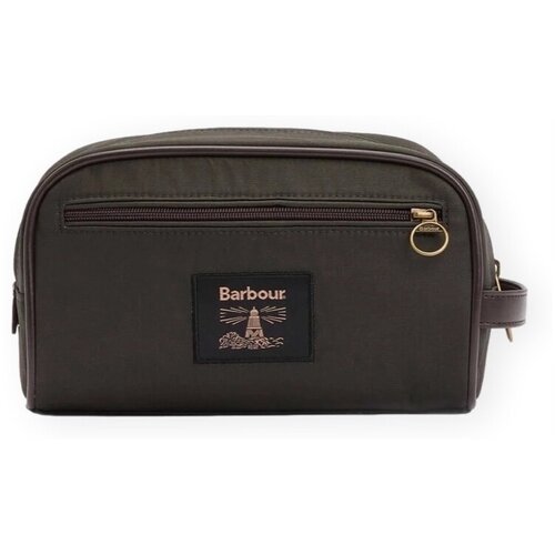 Barbour Denarnice Bolsa Wax Washbag - Olive Zelena Slike