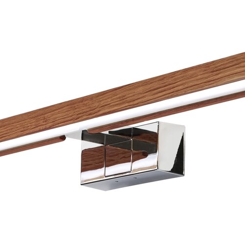  Brilagi-LED Kupatilsko osvetljenje za ogledalo WOODY MIRROR 3v1 LED/15W/230V IP44 hrom/hrast tre&amp;scaron;nja Slike