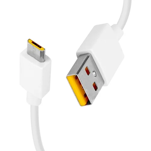 Realme Originalni kabel USB 2A na mikro USB, polnjenje in sinhronizacija - bel (servisni paket DL122), (20633085)