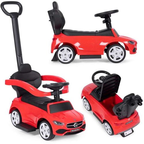 ECO TOYS Ecotoys Guralica mercedes c class sa interaktivnim volanom i ručkom, red ( 668 RED ) Slike