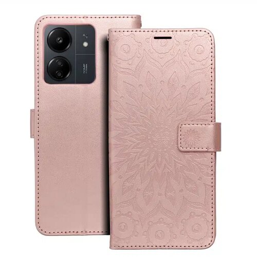 Mezzo Book case preklopna torbica za XIAOMI Redmi 13C / POCO C65 mandala gold pink Slike
