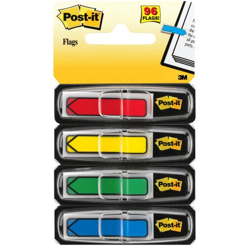 3m Post-it index 684ARR3 strelice, 24 listića x 4 standard boje ( 06PMP12 ) Cene
